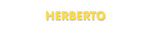 Der Vorname Herberto