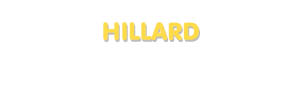 Der Vorname Hillard