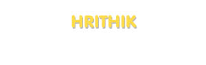 Der Vorname Hrithik
