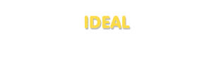 Der Vorname Ideal