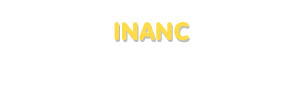 Der Vorname Inanc