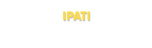 Der Vorname Ipati