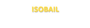 Der Vorname Isobail