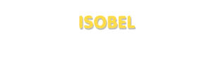 Der Vorname Isobel