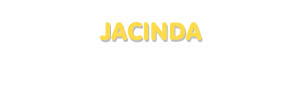 Der Vorname Jacinda