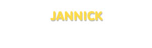 Der Vorname Jannick