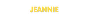 Der Vorname Jeannie