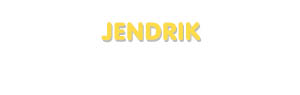 Der Vorname Jendrik