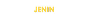 Der Vorname Jenin