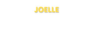 Der Vorname Joelle