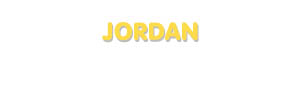 Der Vorname Jordan
