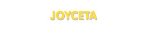 Der Vorname Joyceta