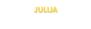 Der Vorname Julija