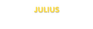Der Vorname Julius