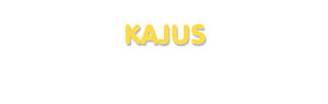 Der Vorname Kajus