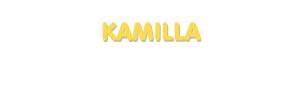 Der Vorname Kamilla