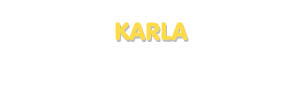 Der Vorname Karla