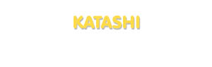 Der Vorname Katashi
