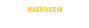 Der Vorname Kathleen