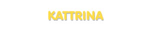 Der Vorname Kattrina