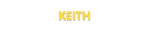 Der Vorname Keith
