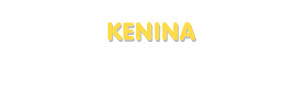 Der Vorname Kenina