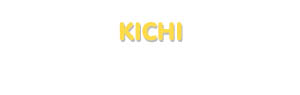 Der Vorname Kichi