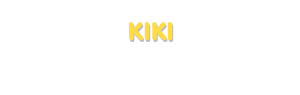 Der Vorname Kiki