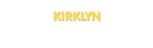 Der Vorname Kirklyn