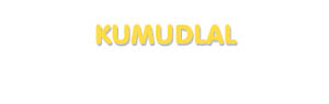 Der Vorname Kumudlal