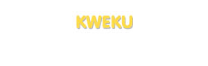 Der Vorname Kweku