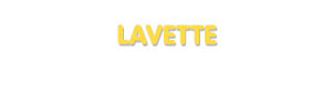 Der Vorname Lavette