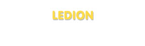 Der Vorname Ledion