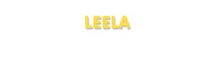 Der Vorname Leela