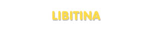 Der Vorname Libitina