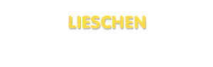 Der Vorname Lieschen