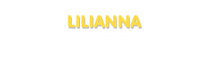 Der Vorname Lilianna