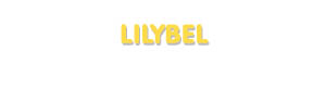 Der Vorname Lilybel