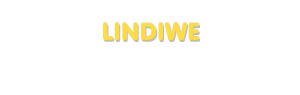 Der Vorname Lindiwe