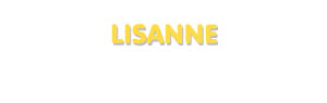 Der Vorname Lisanne