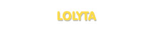 Der Vorname Lolyta