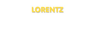Der Vorname Lorentz