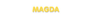 Der Vorname Magda
