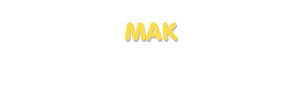 Der Vorname Mak