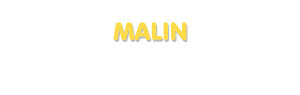 Der Vorname Malin