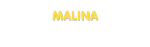 Der Vorname Malina