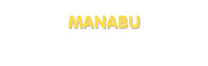 Der Vorname Manabu