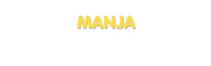 Der Vorname Manja