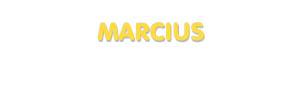 Der Vorname Marcius