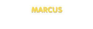 Der Vorname Marcus